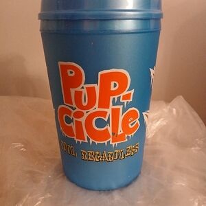 PupCicle Cool Regardless Vintage Aladdin Insulated Travel Mug Lid 32oz Graphics